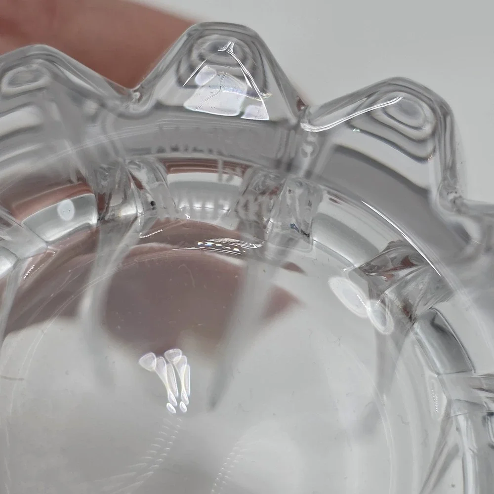 2 X MARQUIS BY WATERFORD OMEGA PATTERN DOUBLE‎ OLD FASHIONED GLASS HEAVY SIGNED